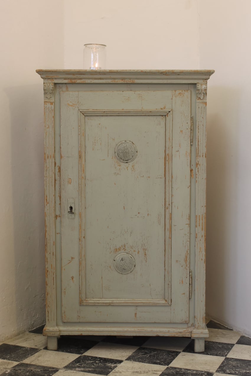 bespoke french style painted pine drapers table