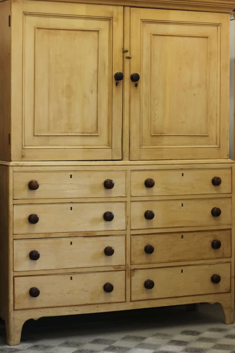 georgian housekeepers cupboard