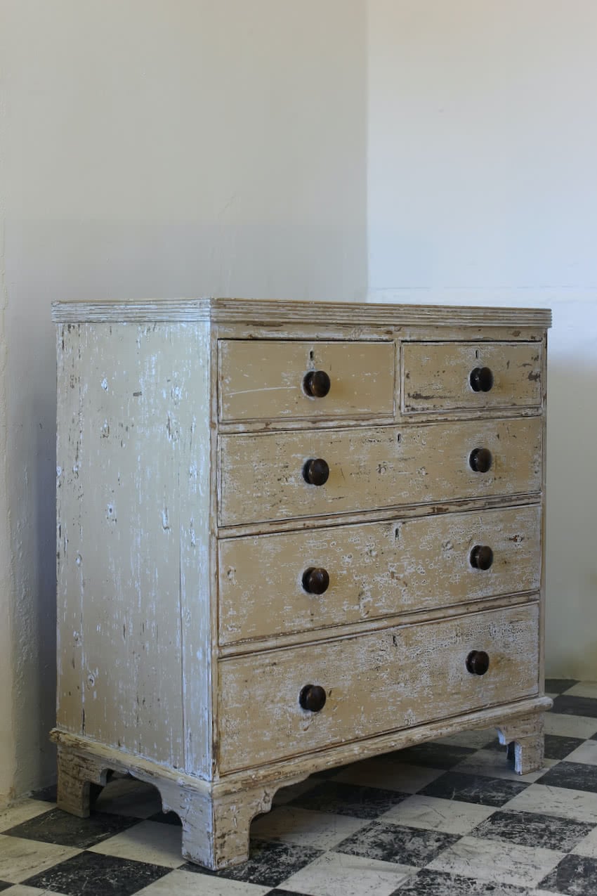 country pine chest