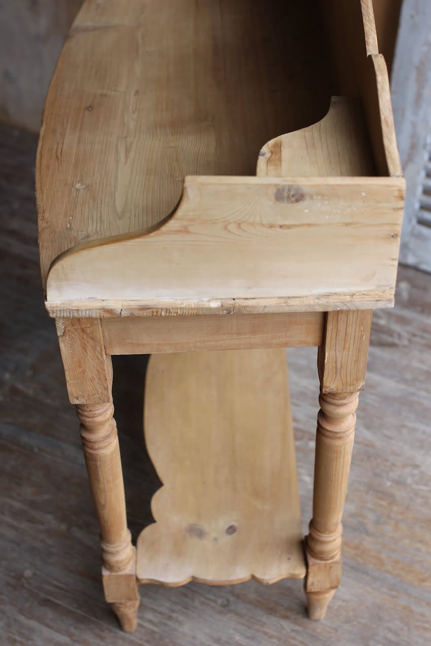 small gallaried side table