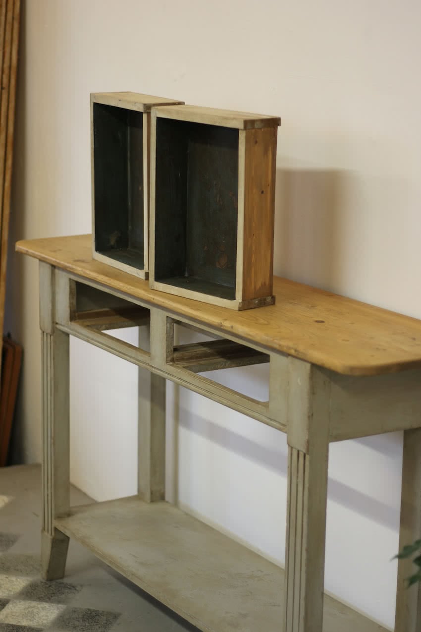 two-drawer-painted-console-table
