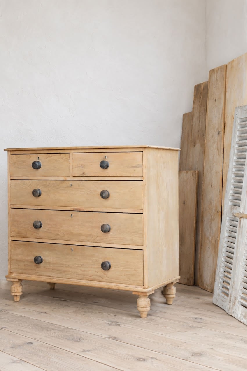 very pretty galleried french all original pine two door cupboardcupboard with shelf & metal handles and typical hinges.